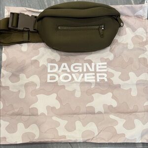 Dagne Dover Khaki Green Waist Bag